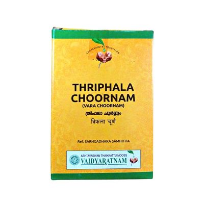 Triphala Choornam (Triphala Powder/Vara Choornam) - Pack of 4 (50g each) | AyurVenue.com
