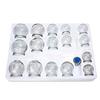 ACP ACUPRESSURE Vacuum Massager Glass Fire Cupping Therapy - Set of 16 Pieces view 1