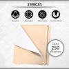 KosmoCare Reusable Underpad Washable Incontinence Bed Pad Overnight Sheet, Underpad Mattress Protection for Baby, Elderly & Patient Care - (Twill) - TAN Pack of 2 view 2