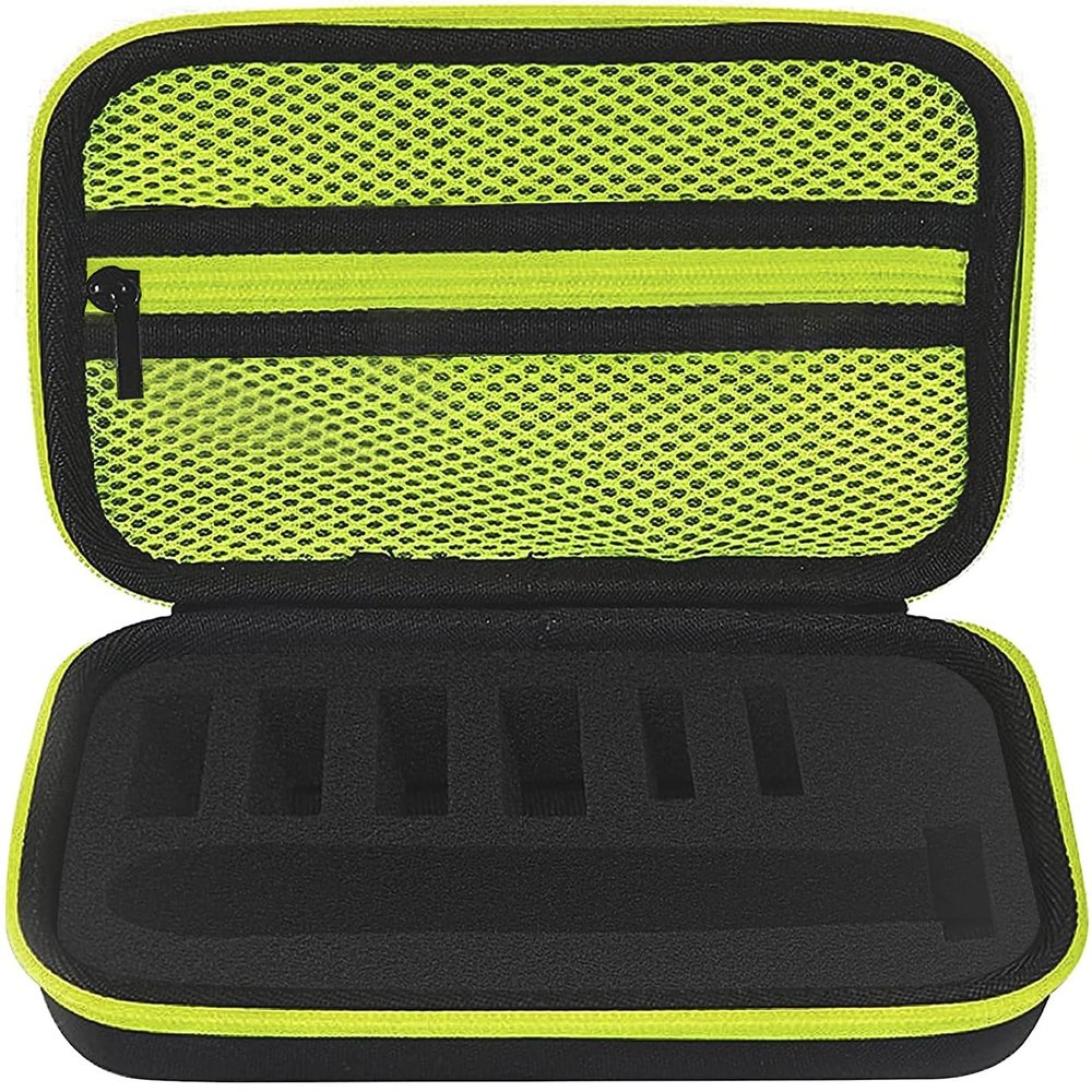 Viniso Eva Hard Case For Philips Qp2724 Qp2520 Qp2630 Oneblade Trimmer (Empty Box), White