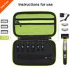 Viniso Eva Hard Case For Philips Qp2724 Qp2520 Qp2630 Oneblade Trimmer (Empty Box), White view 4