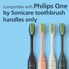 Philips One by Sonicare 2pk Brush Heads, Green BH1022/08 view 3