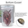 DEERA Clear Ziplock Stand Up Pouch 170x265mm Pack of 50 view 4