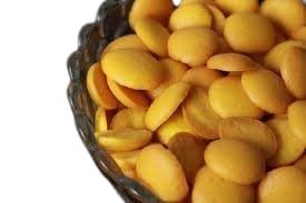 SR Foods Special Orange Crunchy Beans Cookies | Coin Biscuits | Drop Biscuits | Mutta Biscuits | Kerala Biscuits | Egg Bisuits | 90's Kids Biscuits (450g Pack Of 1)