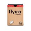 Flyira Premium 100% Pure Organic Cotton Sanitary Pads XXL (Pack of 1-11 Pads) For Women | Ultra-Absorbent & Super Soft | Rash Free Organic & Natural Pads made for Heavy Flow view 1