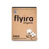 Flyira Premium 100% Pure Organic Cotton Sanitary Pads XXL (Pack of 1-11 Pads) For Women | Ultra-Absorbent & Super Soft | Rash Free Organic & Natural Pads made for Heavy Flow view 2