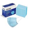 ASGARD Melt-Blown Fabric Disposable Face Mask with Nose Clip (Blue, Pack of 200) for Unisex view 1