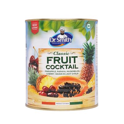 DR. SMITH Classic Fruit Cocktail Slice 850 GMS - Canned