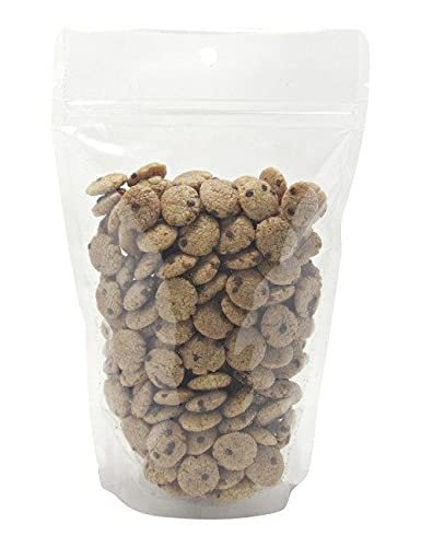 DEERA Clear Ziplock Stand Up Pouch 105x210mm Pack of 25