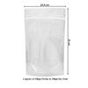 DEERA Clear Ziplock Stand Up Pouch 105x210mm Pack of 25 view 2