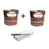 Big saving Wax machine Wax Heater Kit Wax Heater Combo Hot Chocolate Wax Cream 70 pecs Wax Strips and Knife | wax machine | 600grams + 600grams Chocolate wax cream Tow Tin (Chocolate wax) view 2