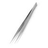 Hesch 9 Pack of Two Straight Point Nail Art Tweezer (6 x 1 x 1 Inch, Grey) view 3