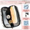 4 Pieces Sanitary Napkin Storage Bags Menstrual Cup Pouches Nursing Pad Holder Tampon Bags Portable Period Kit Bag Feminine Product Pouch for Girls for Pads Bag for Pads and Tampons with Zipper view 3