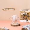 Toffee Coffee Roasters | Easy Brew (Hot Brew) Coffee | Single Malt Whiskey Barrel Aged Grounded Coffee | Pack of 12 Sachets | Easy to Brew Pour Over Coffee | Medium Dark Roast | Notes: Fine malt & Green Apple view 3