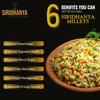 HDC Siridhanya Millets Grain Unpolished & organic Combo Pack of 5, [Little, Foxtail, Kodo, Barnyard, and Browntop 5 positive millets (920GM Each Bag Vacuum packed) view 3