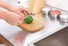 COSKIRA Kitchen Oil Proof Waterproof Sliver Wall Sticker Roll Backsplash Wallpaper Aluminum Foil Contact Paper Self Adhesive Peel and Stick for Shelf Liner Drawer Counter Top Refrigerator(100 x 30Cm) view 3