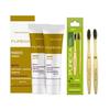 PUREXA TWO Anticavity Probiotic Toothpaste Prevents Cavity Like a Pro, | Two Bamboo Charcoal Toothbrush, Soft brush With Charcoal Infused soft bristles for Teeth Whitening, Antibacterial And Biodegradable For Adult and Kids Eco-Friendly. view 1