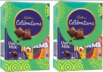 Cadbury Chotu Celebrations 62.2 Gram Pack of 2 Bars (2 x 62 g)