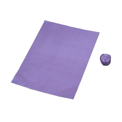 Esslly Purple Embossed Aluminum Foil Chocolate Wrappers | Luxurious 7x10 Sheets | Pack of 200 | Add a Touch of Elegance and Elevate Your Chocolates with Premium Wrapping