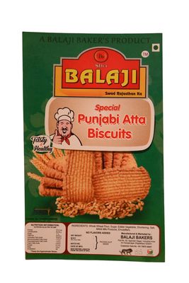 Balaji Special Punjabi Atta Biscuits 300 Grams Wheat Biscuits