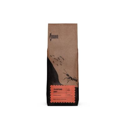 Black Baza Coffee, Jumping Ant, Light Roast, Freshly Roasted, Organic, 100% Arabica (Whole Beans, 250 grams)