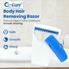 C-Cure Disposable Surgical Skin Blade Pack of 50 | Disposable Razor for Safe Body Hair Removal | Surgical Skin and Body Razor For Men & Women | Smooth | Sharp | Safe view 2