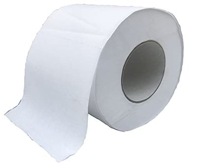 BROW Pharma lab tissue roll un embossed 8 rolls 2 Ply 400Pulls