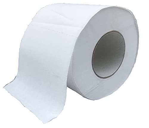 BROW Pharma lab tissue roll un embossed 8 rolls 2 Ply 400Pulls