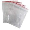 Grun Zip Lock Bags (Pack of 100) 05 inch x 07 inch, Clear, Strong, Air Tight Pouches (Resealable/Reclosable Bags) view 1