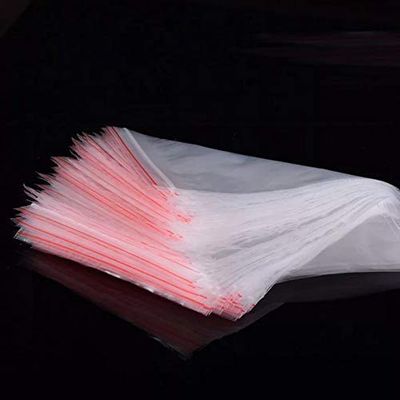 Grun Zip Lock Bags (Pack of 200) 04 inch x 06 inch, Clear, Strong, Air Tight Pouches (Resealable/Reclosable Bags)