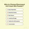 Black Currant + Rose + Strawberry + Chocolate + Mango + Vanilla + Butterscotch Ice cream Powder 700g (100g*7) view 4