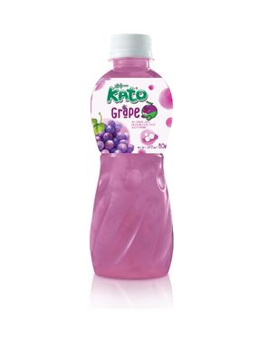 Kato Grape Juice with Nata de Coco, 320 ml, 1 Pc