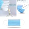 Adwit 3ply Surcial Face Mask with Meltbon fabric, Bacterial Filtration Efficiency(BFE) 98.5%, Particle Filtration Efficiency(PEE) 94% (Pack of 50, Blue) view 3