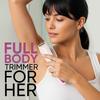 Vega Feather Touch 4-In-1 Trimmer Face & Body Hair Trimmer | 60 Min Runtime | Ladies Eyebrow & Bikini Hair Removal Trimmer | Rechargeable Cordless Hair Removal Machine for Women, (VHBT-03) view 2