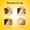 Ikin Papaya Hair Remover Cream For Sensitive Skin - Bikini Hair Removal Cream For Women & Girls Pack of 4 (60gm X 4) view 4