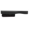 Beard Brush Beard Bristle Comb Elastic Beard Oil Head Styling Hair Carving for Beard Cleaning Mustache Styling Brush(black) view 4