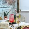 DelightBox Premium Biodegradable Disposable Drinking Striped Paper Straws (Red) view 4