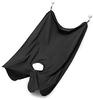 PRISMAXIC Beard Bib Hair Catcher Apron - Beard Hair Catcher and Grooming Apron for Men Shaving | Comes with 2 suction hooks | Black - 1 view 1