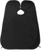 PRISMAXIC Beard Bib Hair Catcher Apron - Beard Hair Catcher and Grooming Apron for Men Shaving | Comes with 2 suction hooks | Black - 1 view 2