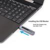 6 Piece USB-C Type-C Port Secruity Blocker with Removal Tool view 3
