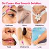 AGARO Rechargeable 3-in-1 Multi Trimmer For Women, Multipurpose Hair Remover for Women, Face, Leg, Eyebrow, Underarms, Bikini Trimmer, 90 minutes Runtime, White view 2