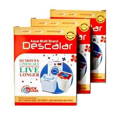 Washing Machine Descaler Powder for Top load and front load washing machine Tub Drum Cleaner for Washing Machines 100 g (Pack of4)