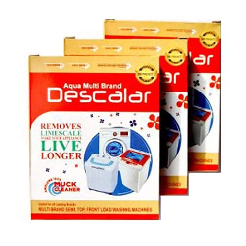 Washing Machine Descaler Powder for Top load and front load washing machine Tub Drum Cleaner for Washing Machines 100 g (Pack of4)