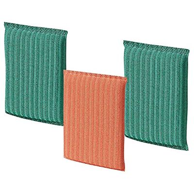 AS Products PEPPRIG Scrubbing Pad (Pack of 3)