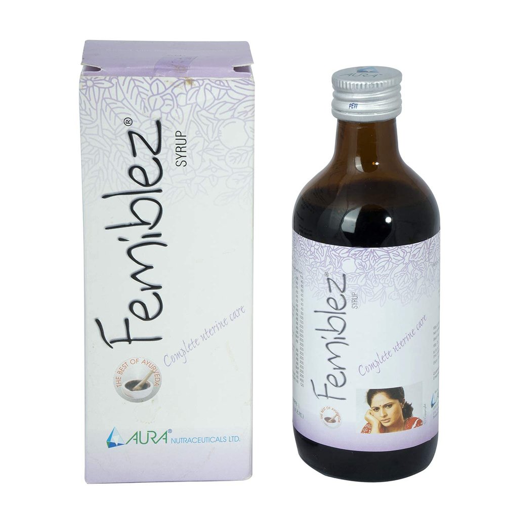 AURA NUTRACEUTICALS LTD Femiblez Ayurvedic Syrup for Uterine care - 200 ml(PACK OF 2)
