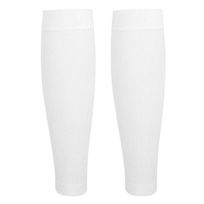 1 Pair Calf Brace, S/M/L White Leg Protector, for Sport Wearing Adult(S)