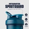 BlenderBottle Classic V2 Shaker Bottle Perfect for Protein Shakes and Pre Workout, 32-Ounce, Ocean Blue view 2