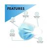 7Shield Disposable Surgical 3Ply Unisex Mask - Ultra Soft Fabric Wide Ear Loop, Comfortable, Inbuilt Plastic Coated Nose Pin, CE and ISO Certified, Convenient Box Pack of 400 (Medical Blue Color) view 2