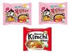Sam Yang Korean Ramen Buldak Carbo Flavour Spicy Noodles Pack2&Buldak Hot Chicken Ramen Kimchi Noodles Pack1(Pack Of 3)(420Gm)(Imported)Instant Noodles Non-Vegetarian(3X140 G)(Combo Pack) view 1