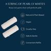 Better & Better Natural Floss Refill | 100% Plant-Based Waxed Dental Floss | with Natural Jojoba Oil and Peppermint | Eco-Friendly, Zero Plastic Oral Care | 2 Floss bobbins only, 2X 30m/32.8yd view 3